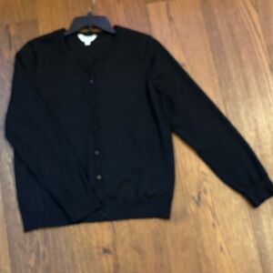 Time and Tru Women’s Black Button Down Sweater XL 16-18